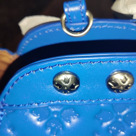 Patricia Nash Limited Edition Discovery Leather Embossed Minori Satchel - Picture 12 of 15